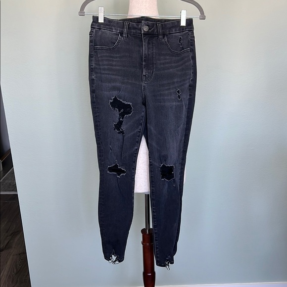 American Eagle Outfitters Denim - American Eagle Distressed Black Women's Jeans - The Dream Jean